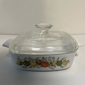 Corning Ware Spice of Life Casserole Dish with Lid (1L)